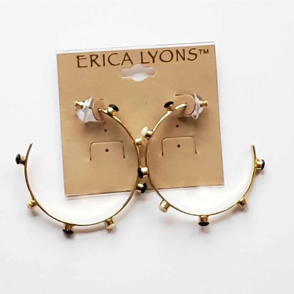 3 for $25 ERICA LYONS Hoop Earrings
